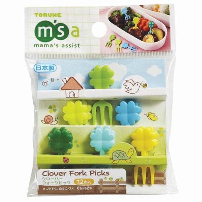 クローバーフォークピック 12本入 フードピック フルーツピック お弁当 飾り串 串 お弁当グッズ お弁当ピック パーティ おかずピック |  | 02