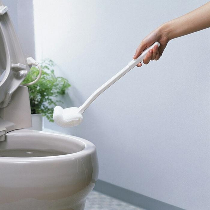 セラカラー トイレクリーナー（不織布）ホワイト トイレ用ブラシ トイレ用品 サニタリー 掃除道具 トイレ掃除 サニタリー 掃除ブラシ 便所 |  | 02