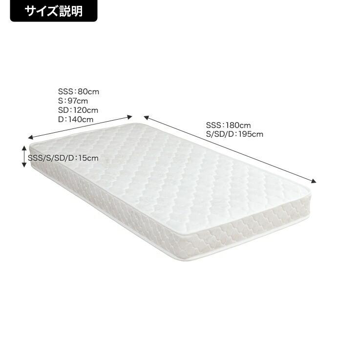ベッド シングルサイズ マットレス付き コンセント付き USB付き ストーン柄 木製 おしゃれ 北欧 カントリー モダン 石目柄 ベッドフレーム 宮付き 宮棚 引き出し | ブランド登録なし | 17