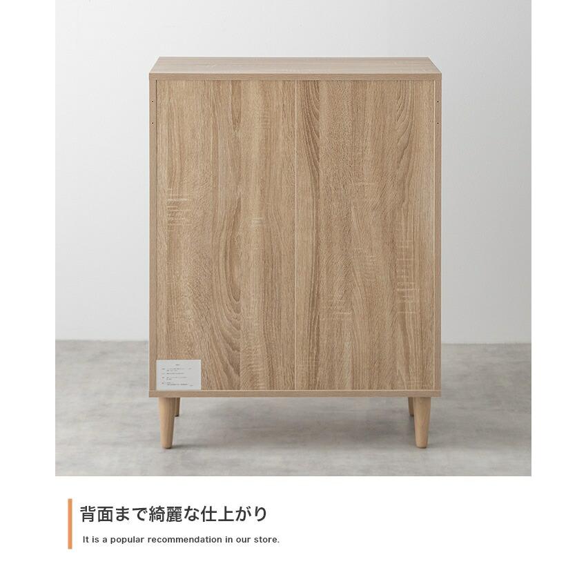 チェスト 脚付き 幅65cm 4段 引き出し収納 木目柄 木製 サイドチェスト 電話台 FAX台 おしゃれ 北欧 カントリー 和モダン アジアン ナチュラル ブラウン | ブランド登録なし | 11