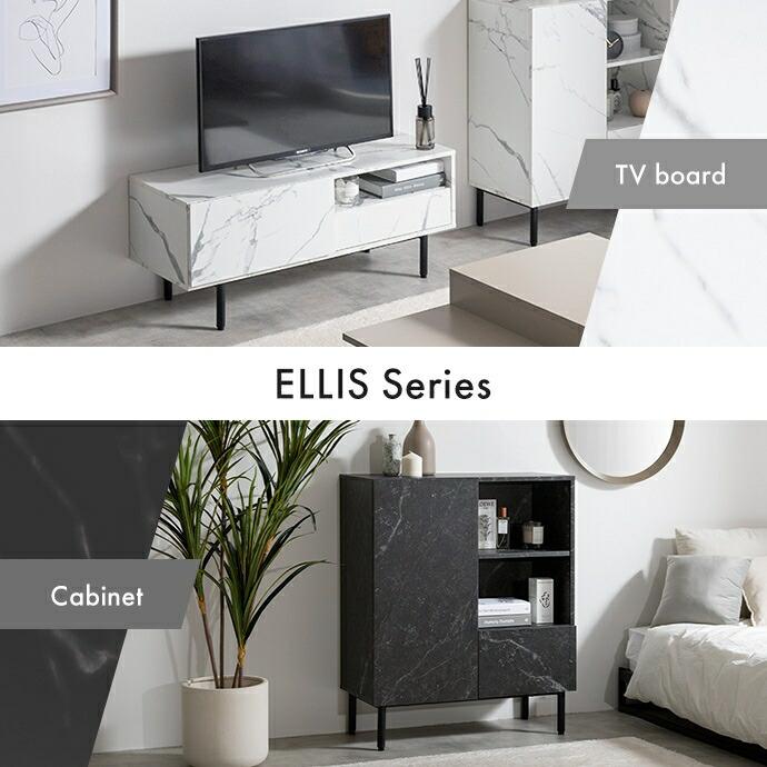 キャビネット コンソール サイドボード 幅72cm おしゃれ デザイン 北欧 モダン クラシック マーブルホワイト マーブルブラック リビングラック サイドラック ア | ブランド登録なし | 17
