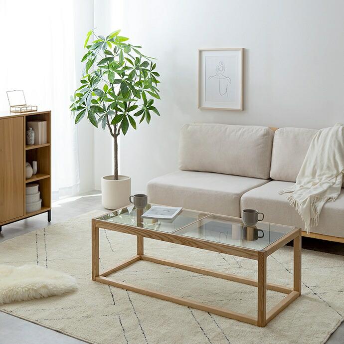 人工観葉植物 光触媒 フェイクグリーン 高さ150cm インテリア 造花 大型 リビング 玄関 飾り 消臭 抗菌 防汚 ホルムアルデヒド分解 グリーン 鉢付き ユーカリ | ブランド登録なし | 12