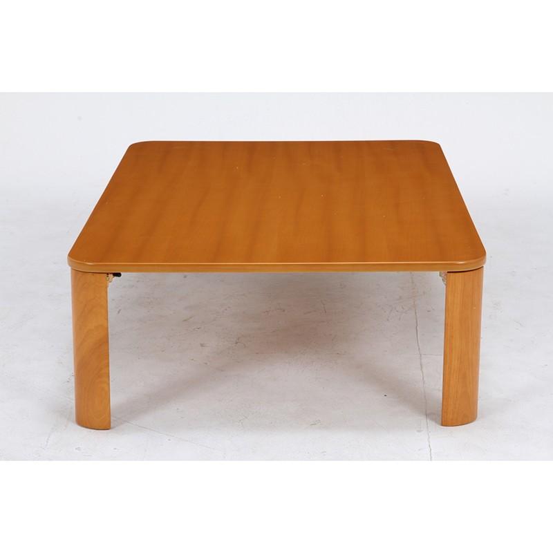 折脚ローテーブル 105×75cm リビングテーブル 折り畳み 折りたたみ センターテーブル カフェテーブル 机 作業台 ワークテーブル 卓座 木 |  | 02