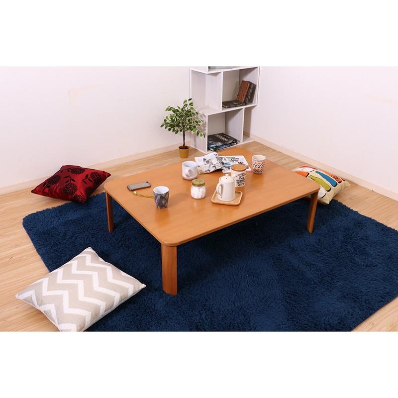折脚ローテーブル 105×75cm リビングテーブル 折り畳み 折りたたみ センターテーブル カフェテーブル 机 作業台 ワークテーブル 卓座 木 |  | 06