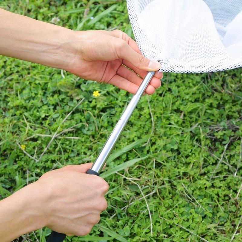 6個セット まとめ買い 虫取り網 伸縮式 ３０ Ｘ １３０ＣＭ 軽量 コンパクト アウトドア 捕獲網 昆虫採集 昆虫網 |  | 04
