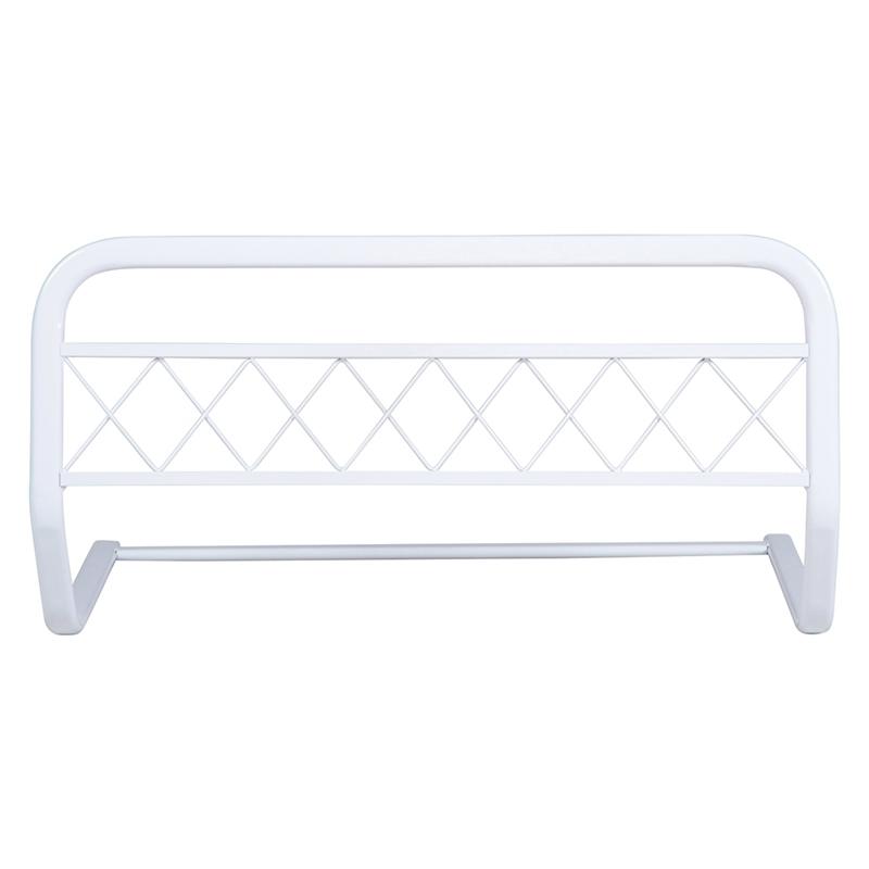 4個セット まとめ買い ベッドガード ホワイト 布団ずれ防止 寝室 転落防止 サイドガード ベッドフェンス おしゃれ シンプル |  | 01