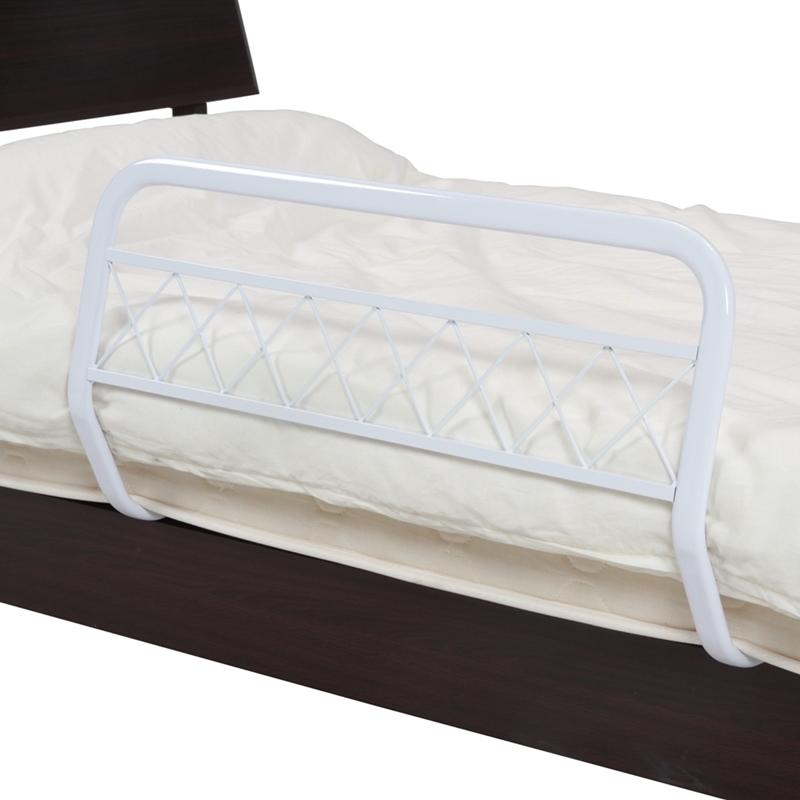 4個セット まとめ買い ベッドガード ホワイト 布団ずれ防止 寝室 転落防止 サイドガード ベッドフェンス おしゃれ シンプル |  | 02