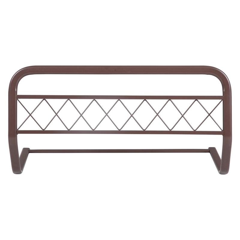 4個セット まとめ買い ベッドガード ブラウン 布団ずれ防止 寝室 転落防止 サイドガード ベッドフェンス おしゃれ シンプル |  | 01