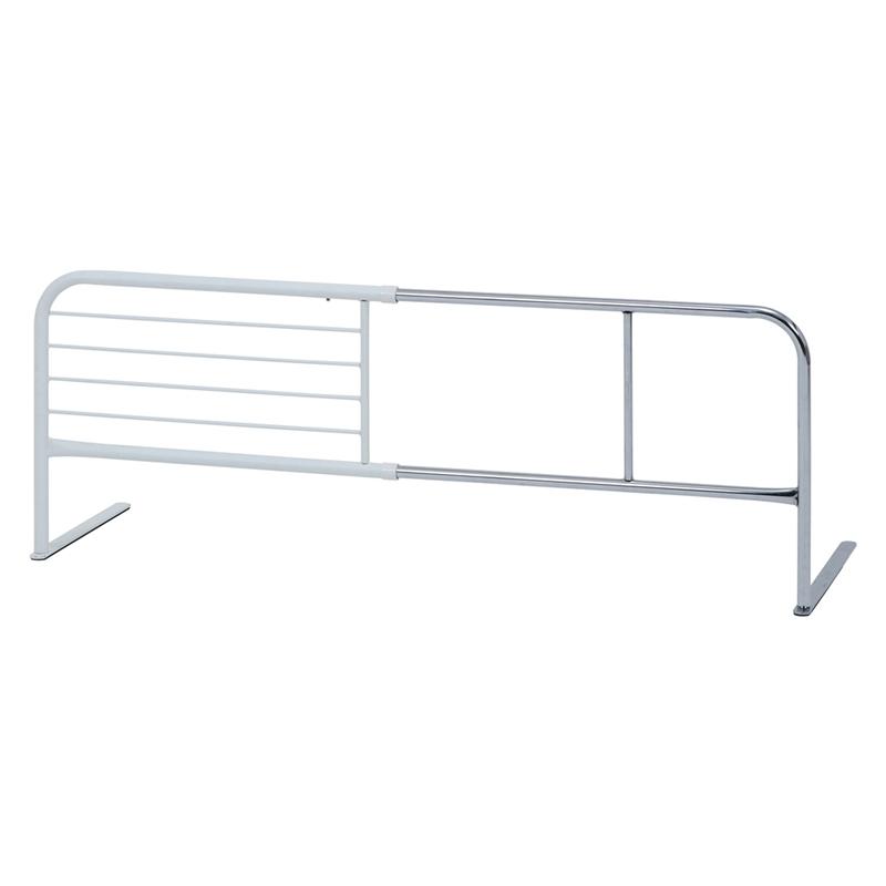 3個セット まとめ買い スライドベッドガード 横伸縮 ハイタイプ ホワイト 布団ずれ防止 寝室 転落防止 サイドガード ベッドフェンス おしゃれ シンプル |  | 01