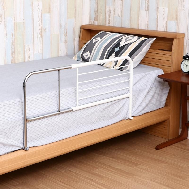 3個セット まとめ買い スライドベッドガード 横伸縮 ハイタイプ ホワイト 布団ずれ防止 寝室 転落防止 サイドガード ベッドフェンス おしゃれ シンプル |  | 06