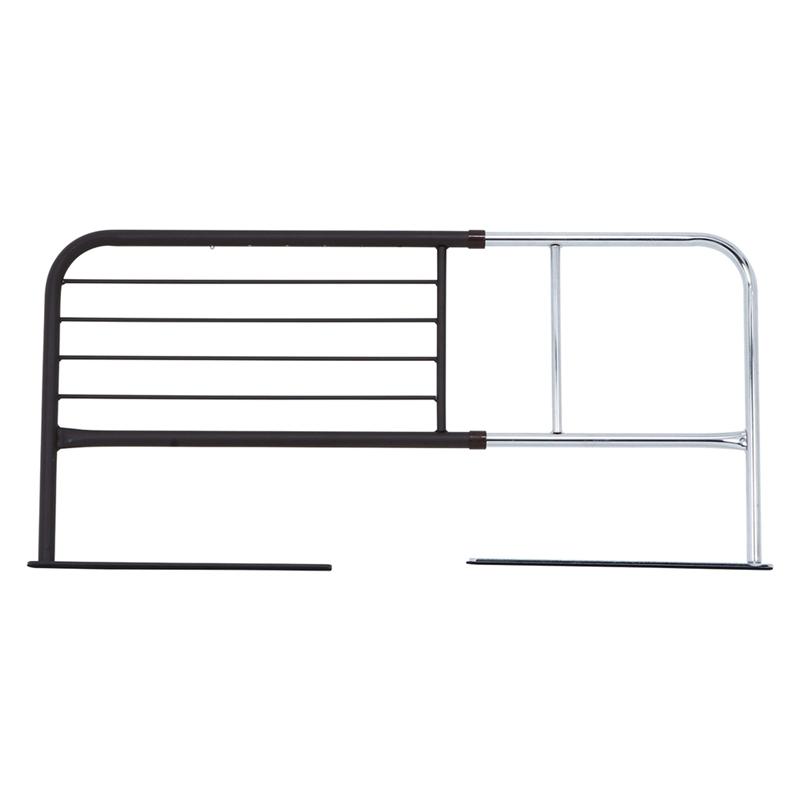 3個セット まとめ買い スライドベッドガード 横伸縮 ハイタイプ ブラウン 布団ずれ防止 寝室 転落防止 サイドガード ベッドフェンス おしゃれ シンプル |  | 05