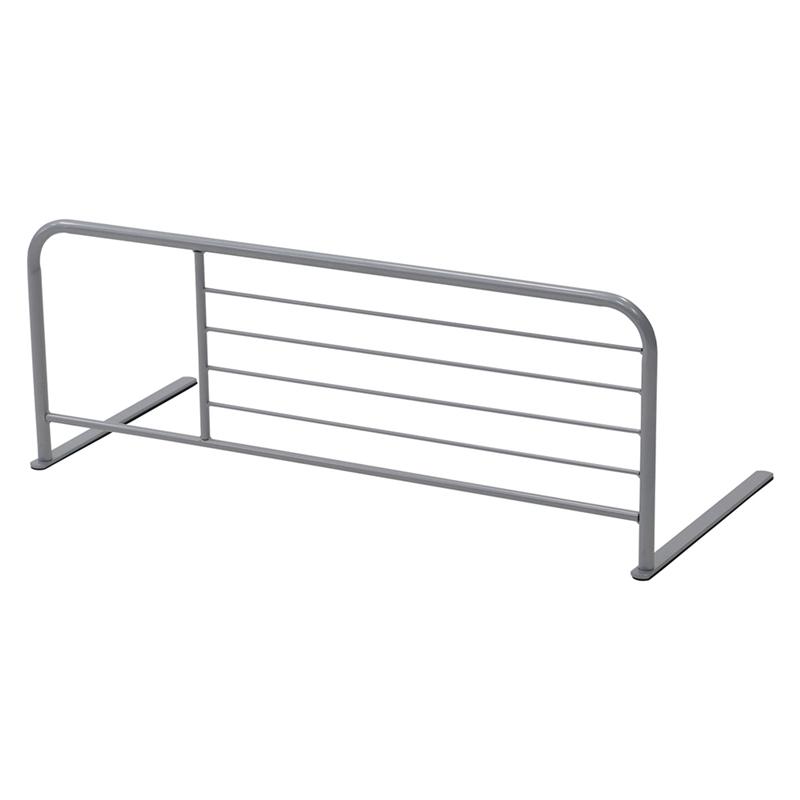 3個セット まとめ買い ベッドガード シルバー 布団ずれ防止 寝室 転落防止 サイドガード ベッドフェンス おしゃれ シンプル | 