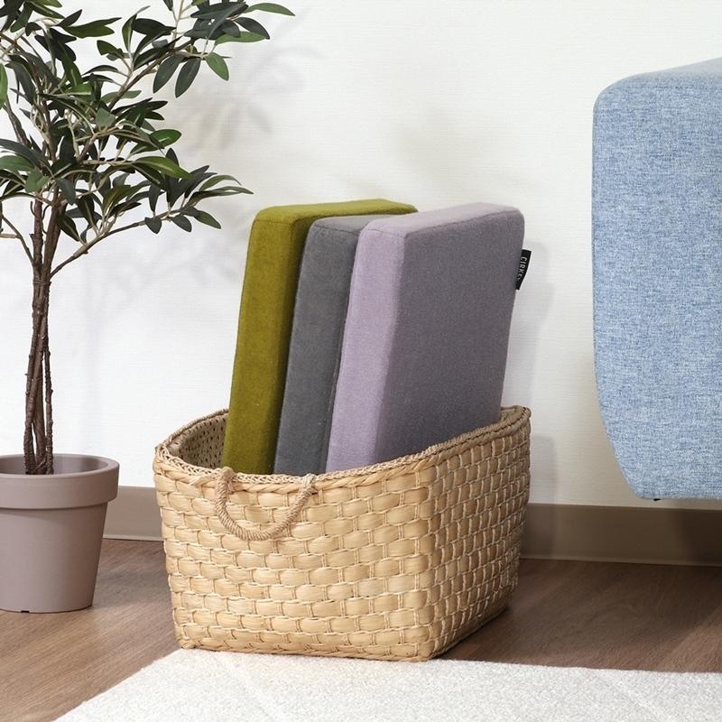 5個セット まとめ買い サーケル 低反発シートクッション モス 幅38cm 角形 四角 リビングクッション 北欧 座布団 フロアクッション 無地 5cm厚 ウレタン 布地 |  | 04