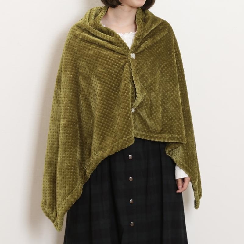 6枚セット まとめ買い サーケル ワッフルフリース 着るブランケット ポンチョ モス ひざ掛け 肌掛け ハーフケット ひざかけ 膝掛け オフィス 車中 |  | 02