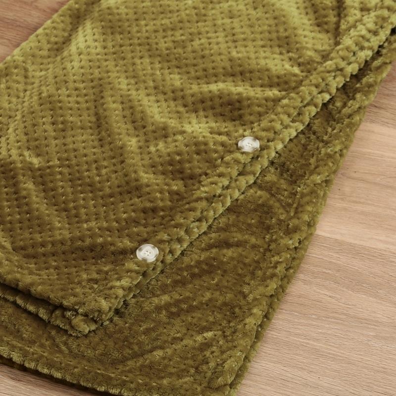 6枚セット まとめ買い サーケル ワッフルフリース 着るブランケット ポンチョ モス ひざ掛け 肌掛け ハーフケット ひざかけ 膝掛け オフィス 車中 |  | 03