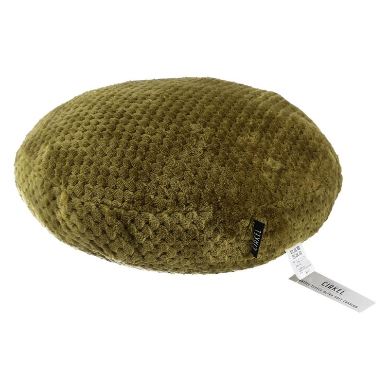 6個セット まとめ買い サーケル ワッフルフリース モチモチクッション 直径40cm モス ラウンド 丸 円形 リビングクッション 座布団 フロアクッション 無地 17cm |  | 01