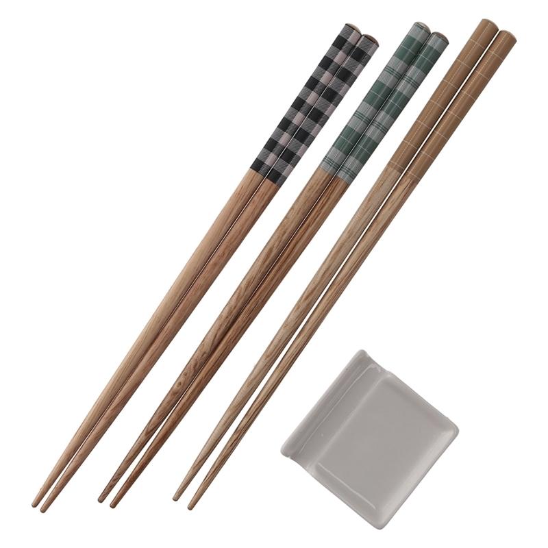 10セット まとめ買い 箸と箸置きセット 食卓 小物 店舗 お箸 置き カトラリー 業務用 食堂 | 