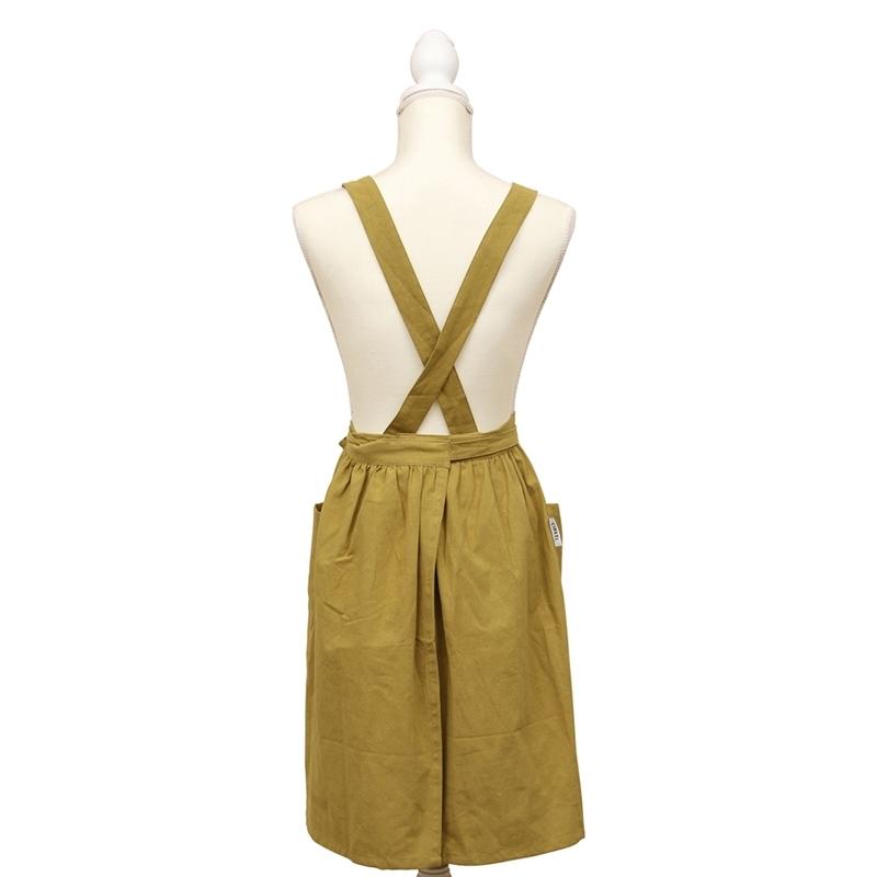 6着セット まとめ買い サーケル ドレスエプロン モス 保育士 ドレス 無地 ガーデニング カフェ 幼稚園 保育園 パン屋 ベーカリー 花屋 カジュアル コットン |  | 01