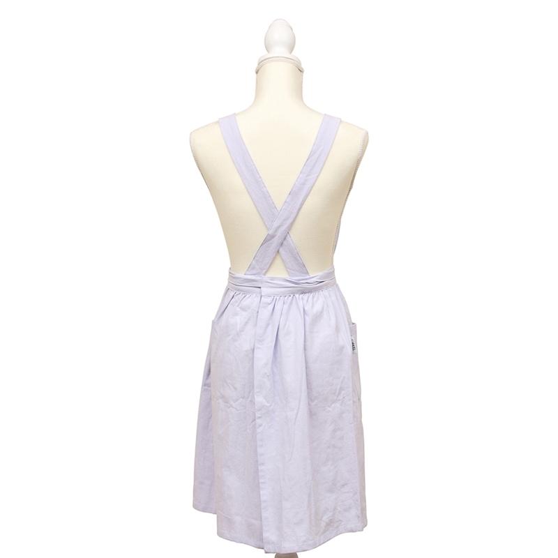 6着セット まとめ買い サーケル ドレスエプロン ライラック 保育士 ドレス 無地 ガーデニング カフェ 幼稚園 保育園 パン屋 ベーカリー 花屋 コットン |  | 01