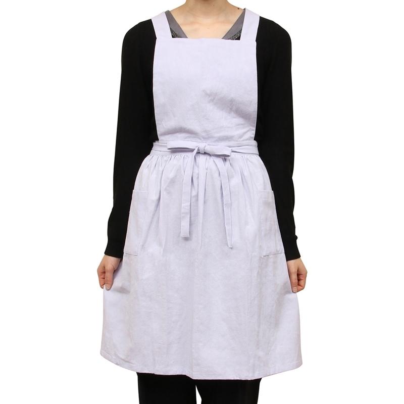 6着セット まとめ買い サーケル ドレスエプロン ライラック 保育士 ドレス 無地 ガーデニング カフェ 幼稚園 保育園 パン屋 ベーカリー 花屋 コットン |  | 02