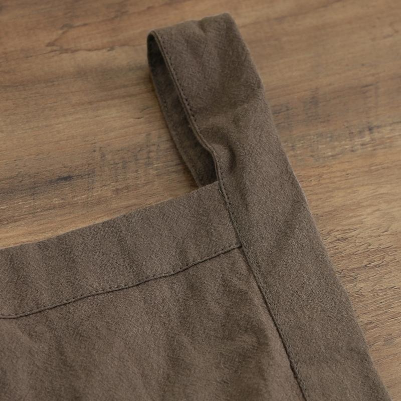 6着セット まとめ買い サーケル お手伝いドレスエプロン チャコール 保育士 ドレス 無地 ガーデニング カフェ 幼稚園 保育園 パン屋 花屋 コットン ポケット付き |  | 02