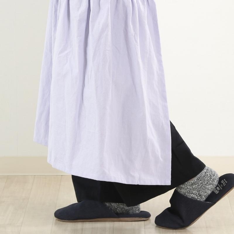 6着セット まとめ買い サーケル ロングドレスエプロン ライラック 保育士 ドレス 無地 ガーデニング カフェ 幼稚園 保育園 パン屋 花屋 コットン ポケット付き |  | 05