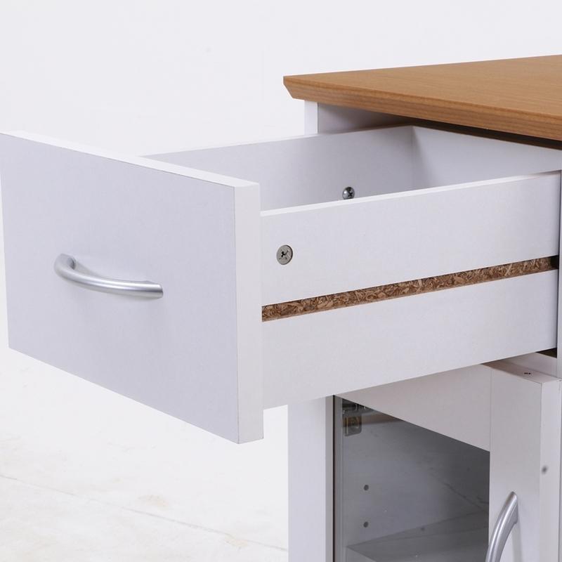 キッチンカウンター 幅60cm キャスター付き レンジ台 コンセント付き 家電収納 レンジラック 食器棚 キッチンキャビネット 炊飯器ラック キッチンワゴン 収納 |  | 05