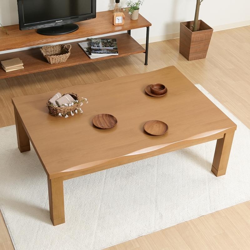 和風こたつ 幅120cm ナチュラル 長方形 継ぎ足 センターテーブル 和室 炬燵テーブル 木製 高級感 モダン 家具調 高さ調節 高さ調整 暖房器具 ローテーブル |  | 05