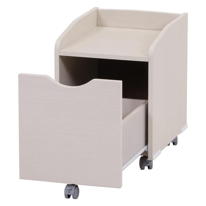 シンプルデスク ハック ホワイト ライト付き 学習机 勉強机 新生活 入学 おしゃれ 引き出し 収納 木製 作業机 パソコンデスク |  | 03