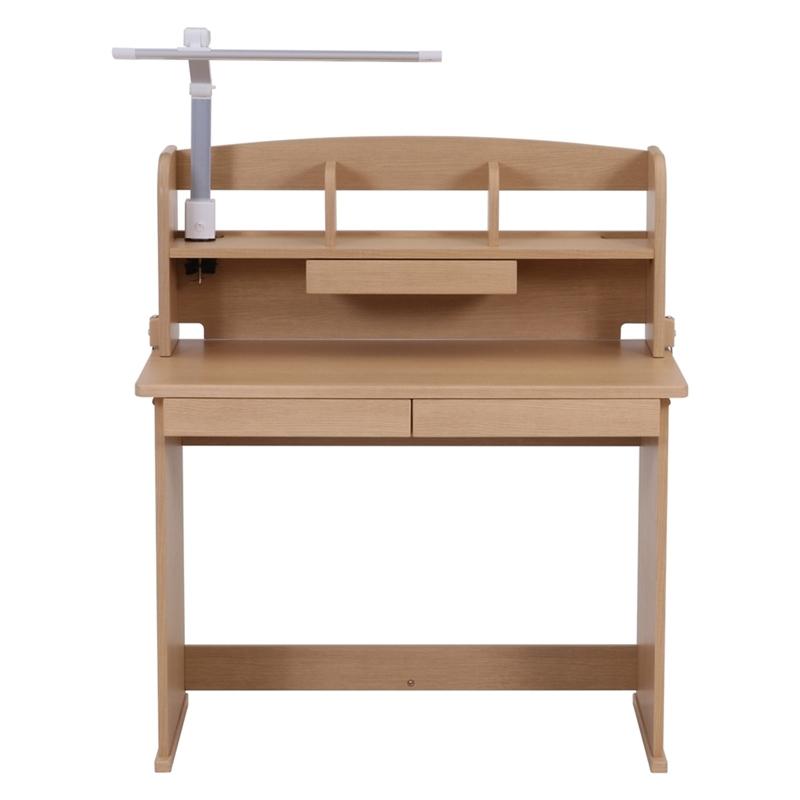 くみかえデスク ユッカ ナチュラル ライト付き 学習机 勉強机 新生活 入学 おしゃれ 引き出し 収納 木製 作業机 パソコンデスク |  | 01