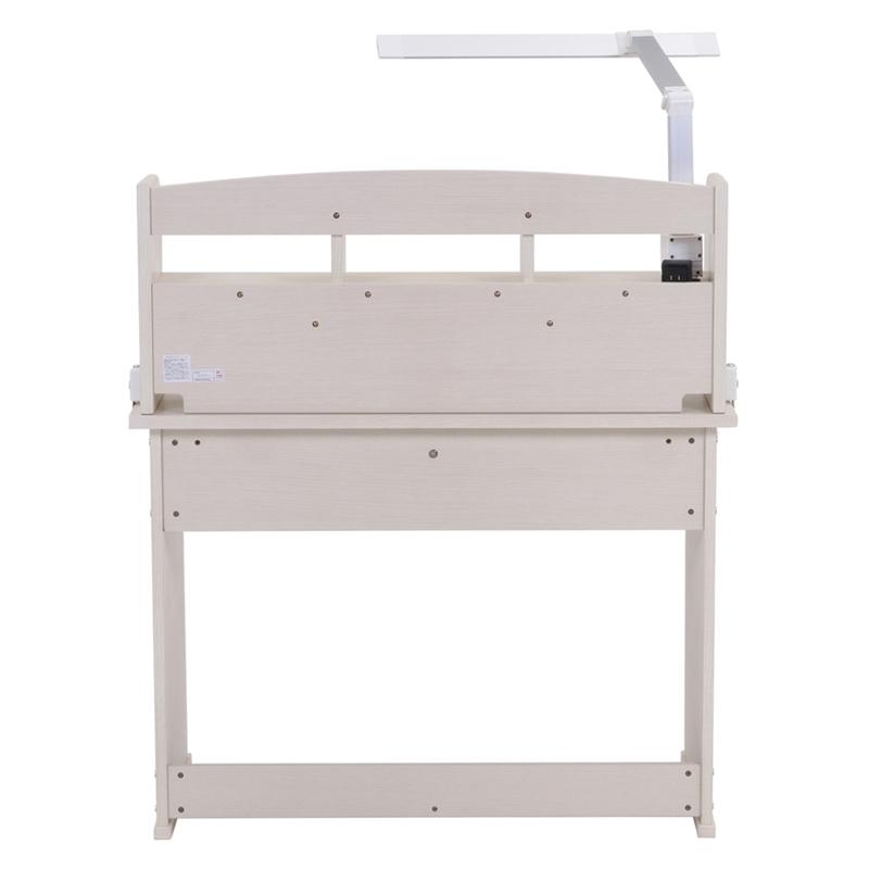 くみかえデスク ユッカ ピンク ライト付き 学習机 勉強机 新生活 入学 おしゃれ 引き出し 収納 木製 作業机 パソコンデスク |  | 02