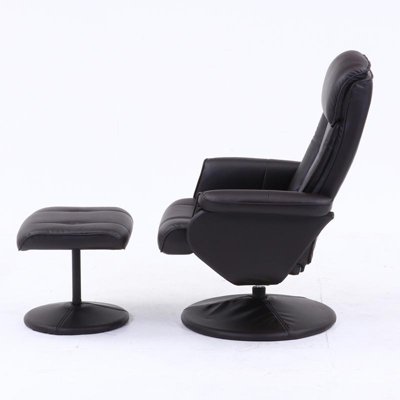 パーソナルチェア クルーズ ブラウン リクライニング オットマン リラックスチェア 一人用 回転式 ソファ 一人掛け 高級感 椅子 いす イス 足置き リビング |  | 01