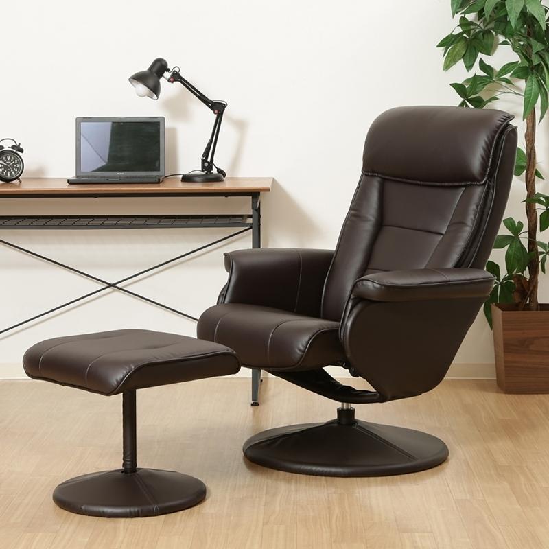 パーソナルチェア クルーズ ブラウン リクライニング オットマン リラックスチェア 一人用 回転式 ソファ 一人掛け 高級感 椅子 いす イス 足置き リビング |  | 06