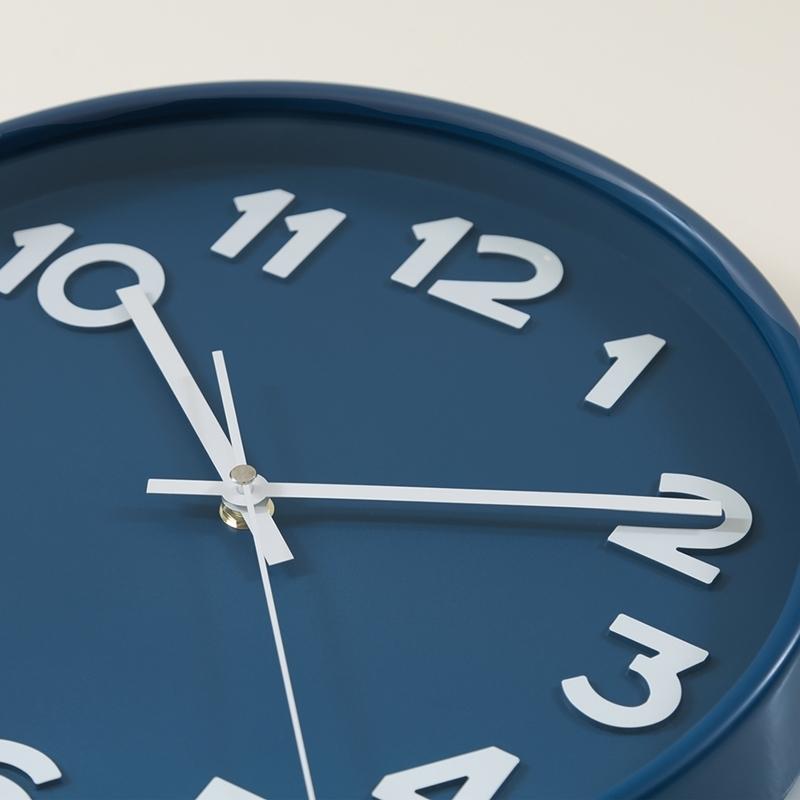 3個セット まとめ買い 掛時計 スピカ２ Φ30cm ブルー おしゃれ 掛け時計 壁時計 シンプル インテリア 雑貨 ウォールクロック |  | 02