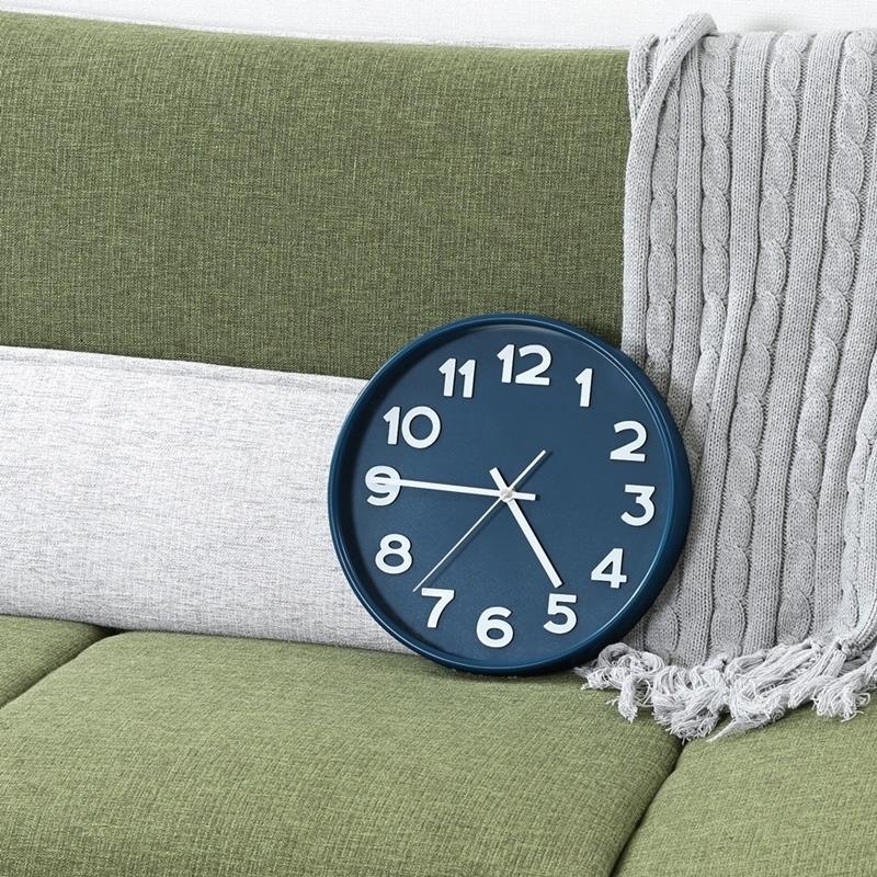 3個セット まとめ買い 掛時計 スピカ２ Φ30cm ブルー おしゃれ 掛け時計 壁時計 シンプル インテリア 雑貨 ウォールクロック |  | 05