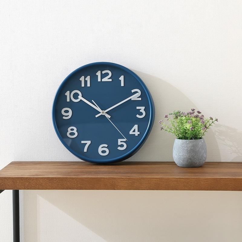 3個セット まとめ買い 掛時計 スピカ２ Φ30cm ブルー おしゃれ 掛け時計 壁時計 シンプル インテリア 雑貨 ウォールクロック |  | 06