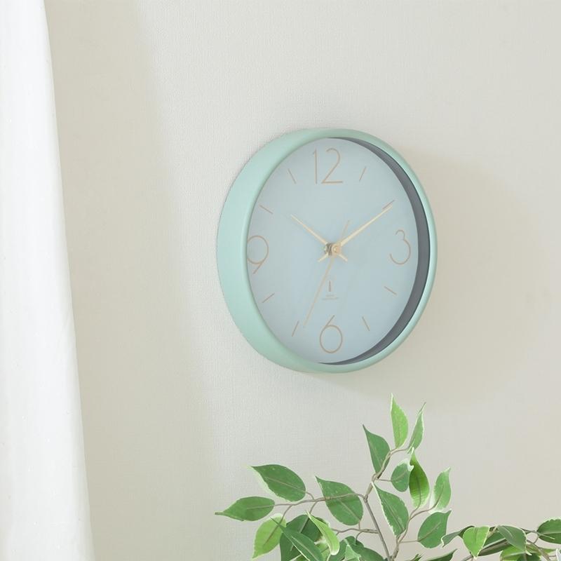 3個セット まとめ買い 電波掛時計 アリオス Φ25cm ミントグリーン おしゃれ 掛け時計 壁時計 シンプル インテリア 雑貨 ウォールクロック |  | 05