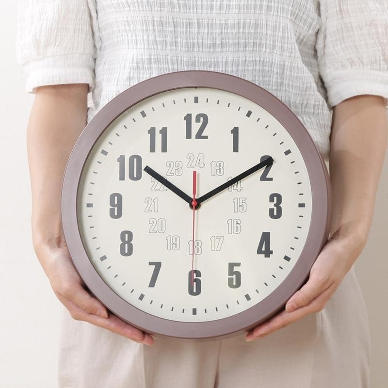 3個セット まとめ買い 掛時計 カイラ Φ30cm チョコレート おしゃれ 掛け時計 壁時計 シンプル インテリア 雑貨 ウォールクロック |  | 05