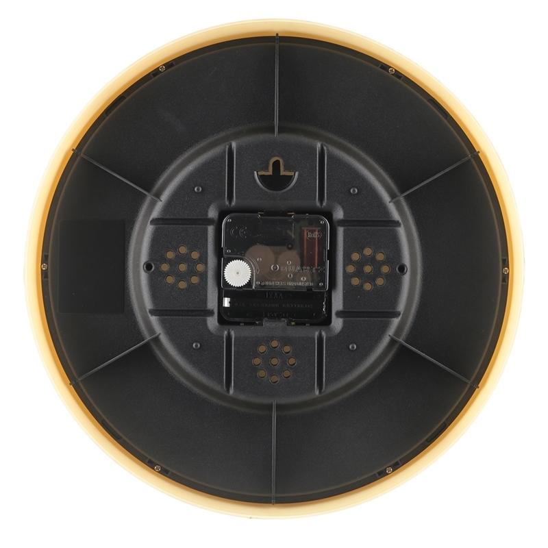 3個セット まとめ買い 掛時計 温湿度計付 ミエル Φ25cm ナチュラル おしゃれ 掛け時計 壁時計 シンプル インテリア 雑貨 ウォールクロック |  | 01