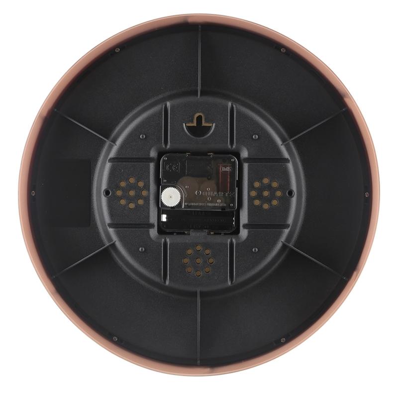 3個セット まとめ買い 掛時計 温湿度計付 ミエル Φ25cm ブラウン おしゃれ 掛け時計 壁時計 シンプル インテリア 雑貨 ウォールクロック |  | 01