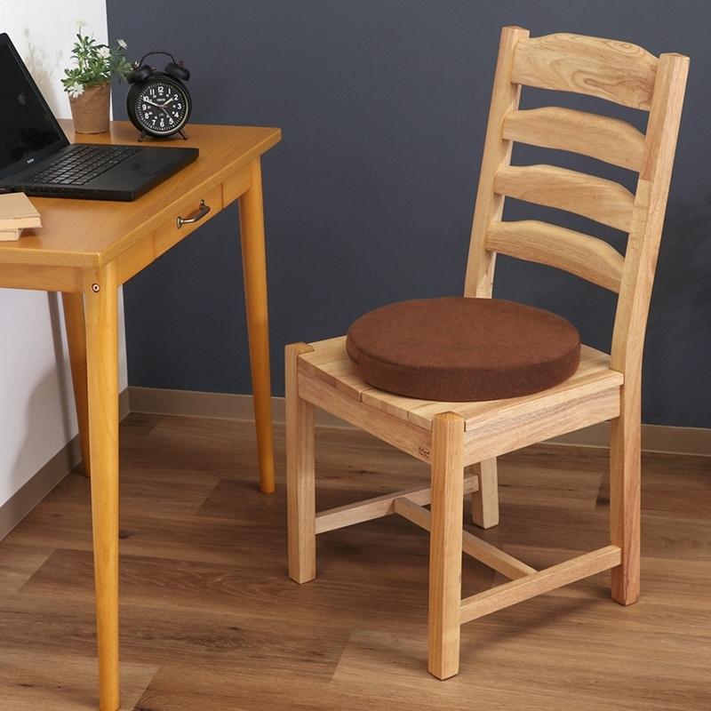 5個セット まとめ買い Foamy 低反発シートクッション ブラウン 幅38cm 丸 円形 リビングクッション 北欧 座布団 フロアクッション 無地 5cm厚 ウレタン 布地 |  | 05