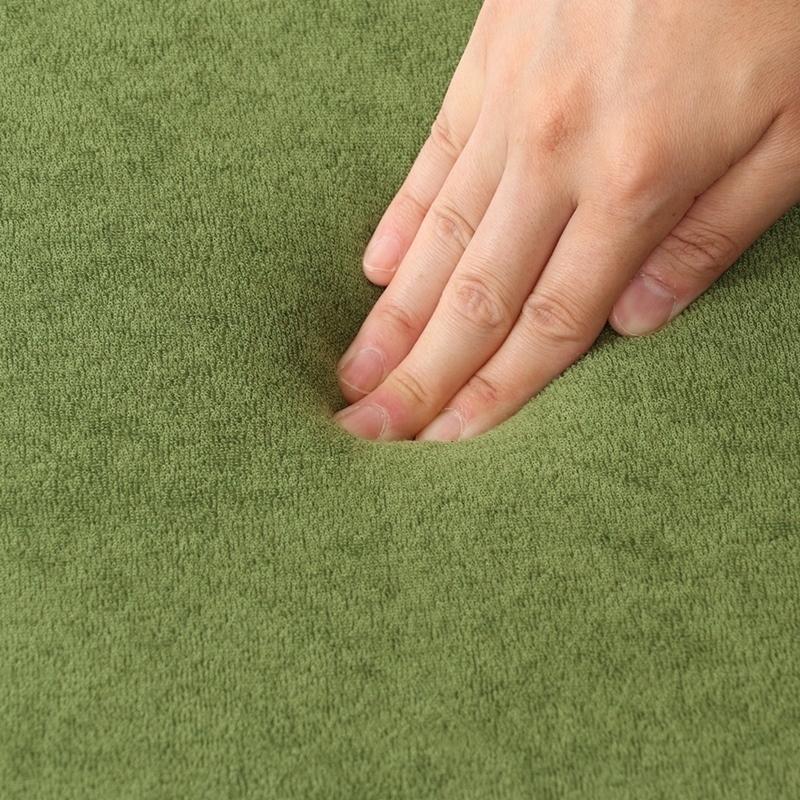 5個セット まとめ買い Foamy 低反発シートクッション カーキ 幅38cm 角形 四角 リビングクッション 北欧 座布団 フロアクッション 無地 5cm厚 ウレタン 布地 |  | 02