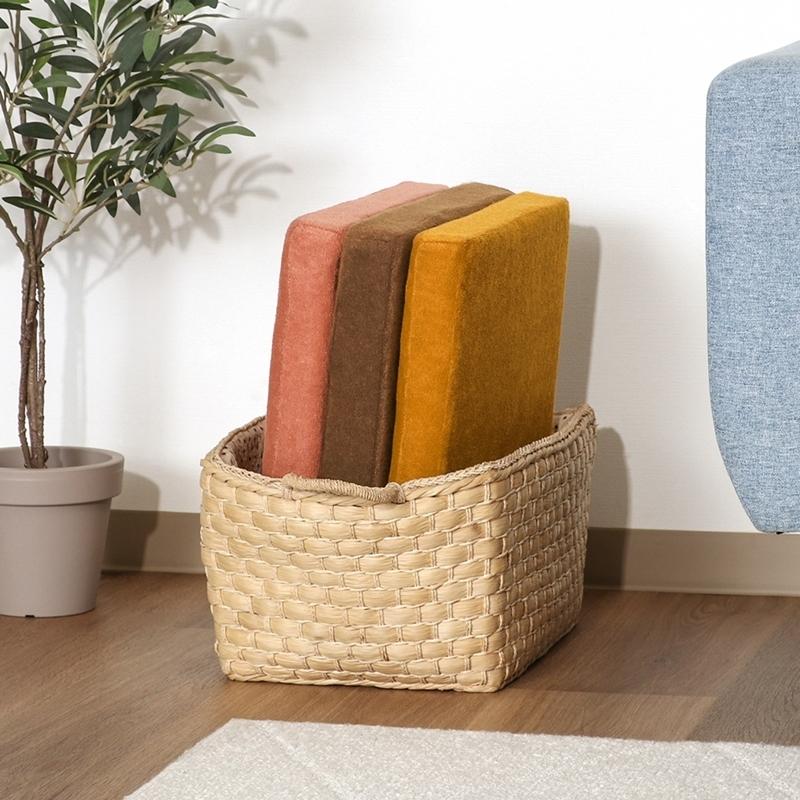 5個セット まとめ買い Foamy 低反発シートクッション ブラウン 幅38cm 角形 四角 リビングクッション 北欧 座布団 フロアクッション 無地 5cm厚 ウレタン 布地 |  | 04