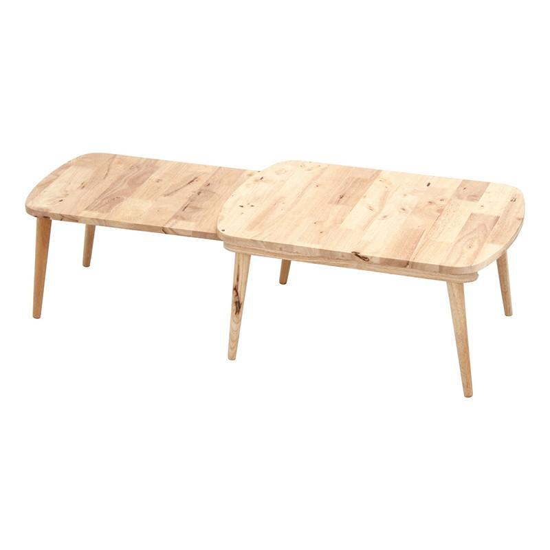 Natural Signature センターテーブル SLIDE 伸縮 伸長 ローテーブル 木製 リビングテーブル カフェテーブル 作業台 |  | 01