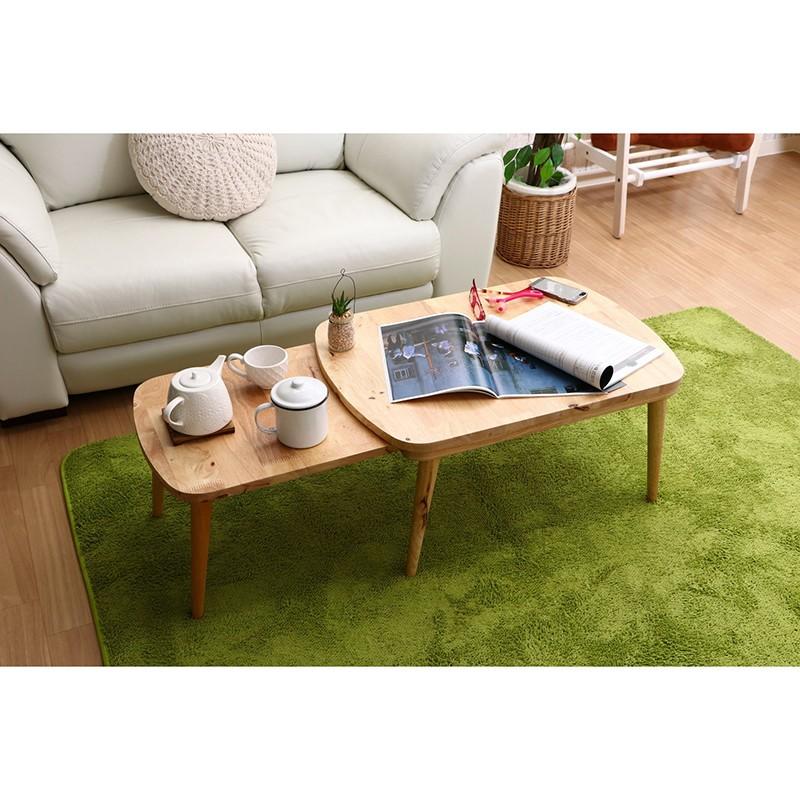 Natural Signature センターテーブル SLIDE 伸縮 伸長 ローテーブル 木製 リビングテーブル カフェテーブル 作業台 |  | 06