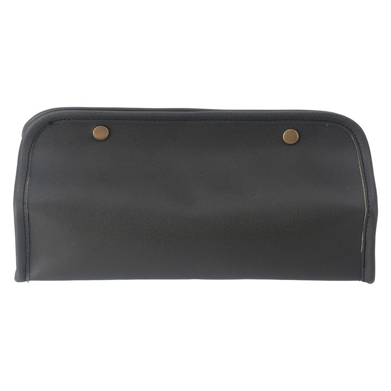 6個セット まとめ買い ＰＵレザー調ティッシュケース ブラック おしゃれ ティッシュボックス ボックスティッシュカバー 高級感 |  | 01