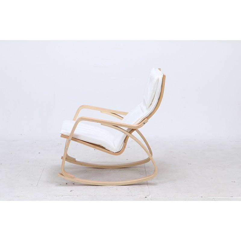 ロッキングチェアー 木製 パーソナルチェア 一人掛け 1人掛け リラックス ロッキング ゆり椅子 肘付き ハイバック リビング |  | 02