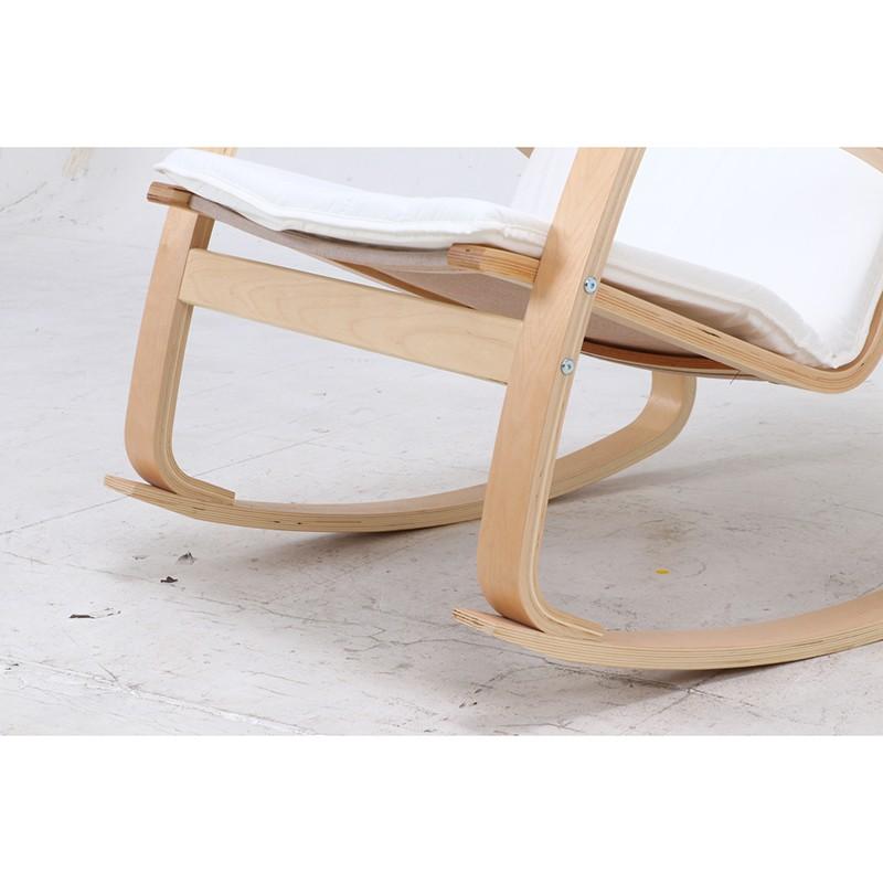 ロッキングチェアー 木製 パーソナルチェア 一人掛け 1人掛け リラックス ロッキング ゆり椅子 肘付き ハイバック リビング |  | 04