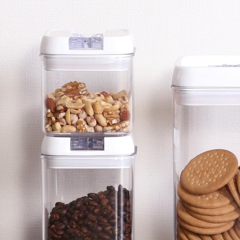 6個セット まとめ買い スタッキングロックキャニスター キュピタ 100ml 保存容器 砂糖入れ シュガーポット シュガーディスペンサー キッチン小物 塩入れ |  | 05