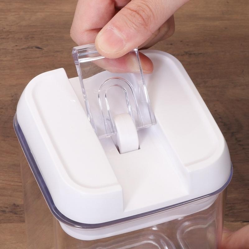 6個セット まとめ買い スタッキングロックキャニスター キュピタ 800ml 保存容器 砂糖入れ シュガーポット シュガーディスペンサー キッチン小物 塩入れ |  | 03